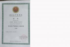 安全生产标准化三级企业